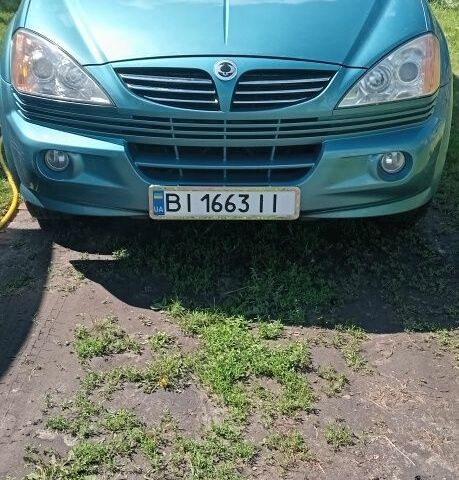 Синий Cанг Йонг Кирон, объемом двигателя 2 л и пробегом 2 тыс. км за 5100 $, фото 1 на Automoto.ua