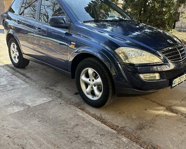 Синий Cанг Йонг Кирон, объемом двигателя 2.7 л и пробегом 310 тыс. км за 7800 $, фото 1 на Automoto.ua