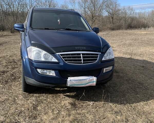 Синій Cанг Йонг Kyron, об'ємом двигуна 2 л та пробігом 113 тис. км за 8000 $, фото 1 на Automoto.ua
