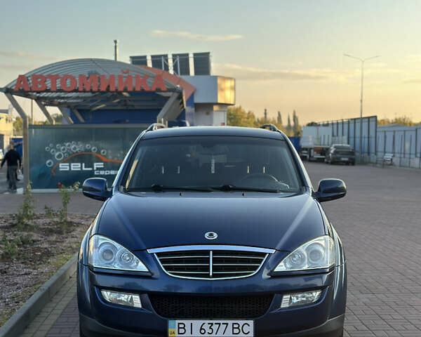 Синий Cанг Йонг Кирон, объемом двигателя 2 л и пробегом 132 тыс. км за 7700 $, фото 1 на Automoto.ua