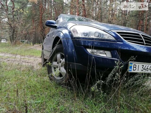 Синій Cанг Йонг Kyron, об'ємом двигуна 2 л та пробігом 102 тис. км за 8300 $, фото 1 на Automoto.ua