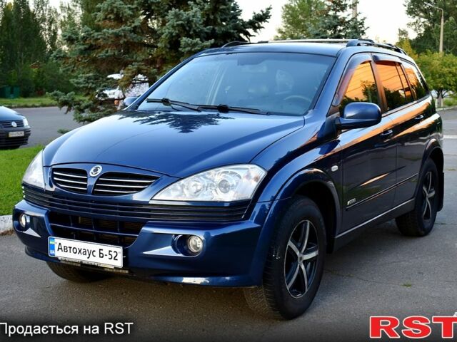 Синий Cанг Йонг Кирон, объемом двигателя 2.3 л и пробегом 219 тыс. км за 7400 $, фото 1 на Automoto.ua