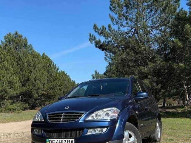 Синий Cанг Йонг Кирон, объемом двигателя 2 л и пробегом 65 тыс. км за 8800 $, фото 1 на Automoto.ua