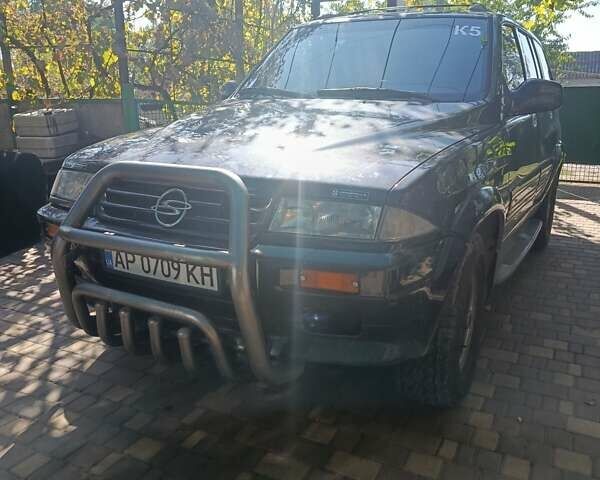 Синій Cанг Йонг Муссо, об'ємом двигуна 2.9 л та пробігом 341 тис. км за 3300 $, фото 1 на Automoto.ua