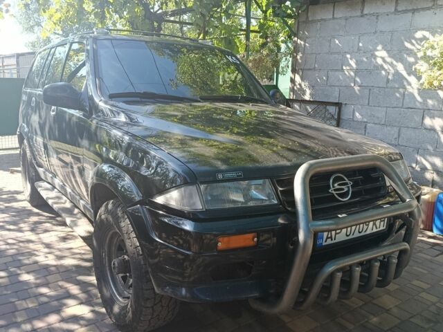 Синій Cанг Йонг Муссо, об'ємом двигуна 2.9 л та пробігом 341 тис. км за 3300 $, фото 1 на Automoto.ua