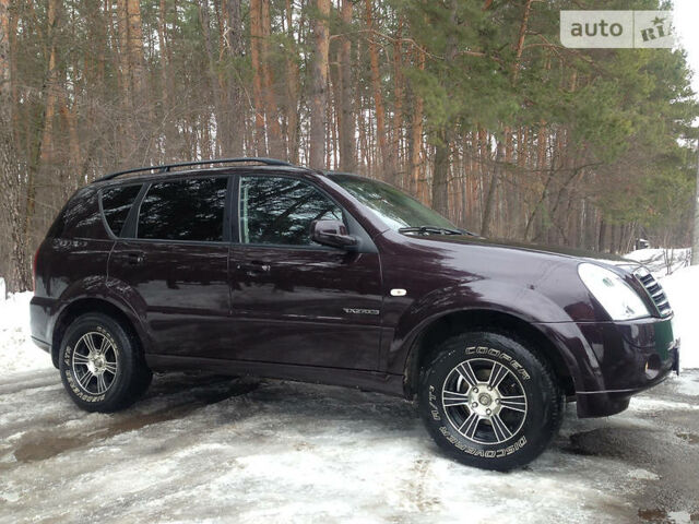 Гранатовий Cанг Йонг Rexton II, об'ємом двигуна 2.7 л та пробігом 98 тис. км за 10950 $, фото 1 на Automoto.ua