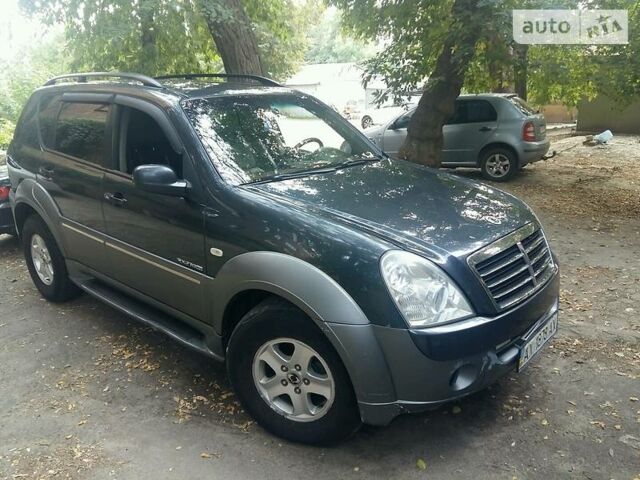 Сірий Cанг Йонг Rexton II, об'ємом двигуна 2.7 л та пробігом 300 тис. км за 6900 $, фото 1 на Automoto.ua