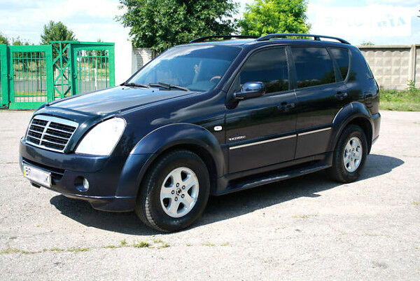 Синій Cанг Йонг Rexton II, об'ємом двигуна 2.7 л та пробігом 138 тис. км за 10500 $, фото 1 на Automoto.ua