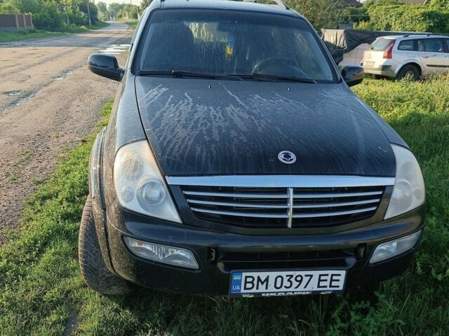 Чорний Cанг Йонг Rexton, об'ємом двигуна 2.7 л та пробігом 299 тис. км за 6800 $, фото 1 на Automoto.ua