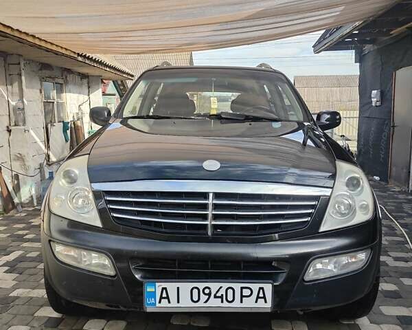 Cанг Йонг Рекстон 2005 в Киеве на Automoto.ua Черный Cанг Йонг Рекстон, объемом двигателя 2.7 л и пробегом 300 тыс. км за 6800 $, фото 1 на Automoto.ua