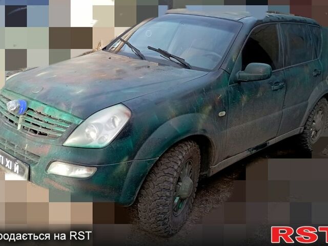 Черный Cанг Йонг Рекстон, объемом двигателя 27 л и пробегом 0 тыс. км за 4500 $, фото 1 на Automoto.ua