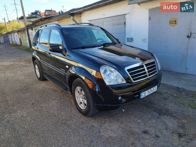 Чорний Cанг Йонг Rexton, об'ємом двигуна 2.7 л та пробігом 302 тис. км за 6300 $, фото 1 на Automoto.ua
