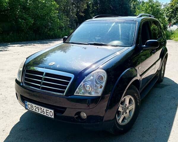 Чорний Cанг Йонг Rexton, об'ємом двигуна 2.7 л та пробігом 321 тис. км за 7500 $, фото 1 на Automoto.ua
