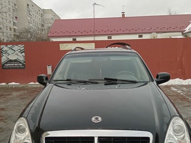 Черный Cанг Йонг Рекстон, объемом двигателя 2.7 л и пробегом 206 тыс. км за 6900 $, фото 1 на Automoto.ua