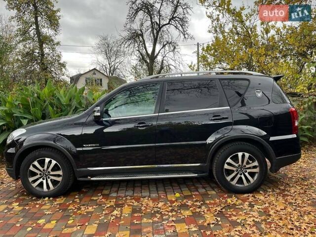 Черный Cанг Йонг Рекстон, объемом двигателя 2.7 л и пробегом 149 тыс. км за 12000 $, фото 1 на Automoto.ua