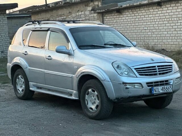 Сірий Cанг Йонг Rexton, об'ємом двигуна 2.7 л та пробігом 61 тис. км за 2695 $, фото 1 на Automoto.ua