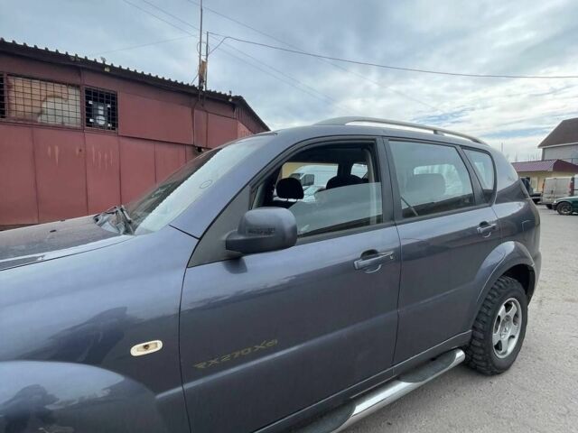 Серый Cанг Йонг Рекстон, объемом двигателя 2.7 л и пробегом 195 тыс. км за 4200 $, фото 1 на Automoto.ua