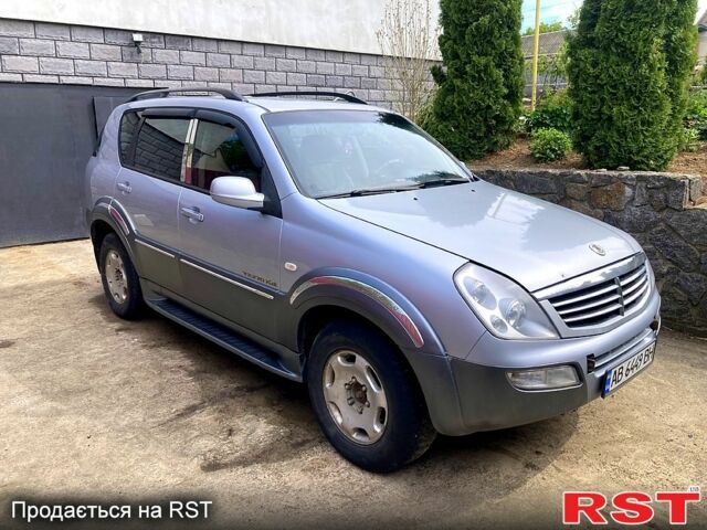 Серый Cанг Йонг Рекстон, объемом двигателя 2.7 л и пробегом 465 тыс. км за 5800 $, фото 1 на Automoto.ua