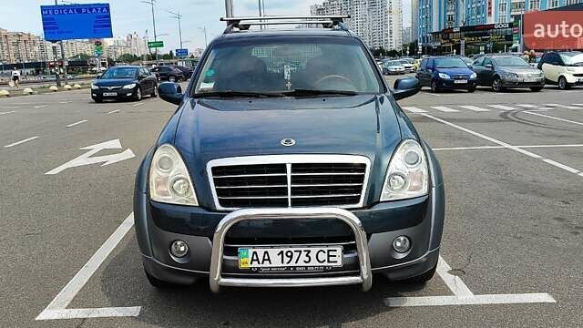 Серый Cанг Йонг Рекстон, объемом двигателя 2.7 л и пробегом 146 тыс. км за 9500 $, фото 1 на Automoto.ua