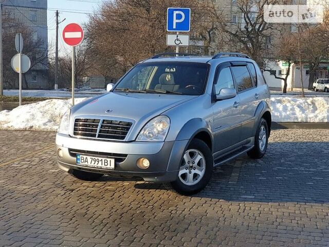 Сірий Cанг Йонг Rexton, об'ємом двигуна 2.7 л та пробігом 160 тис. км за 8499 $, фото 1 на Automoto.ua