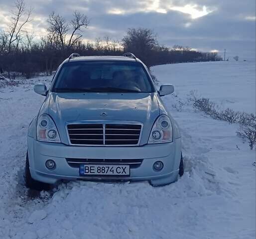 Серый Cанг Йонг Рекстон, объемом двигателя 2.7 л и пробегом 170 тыс. км за 8000 $, фото 1 на Automoto.ua