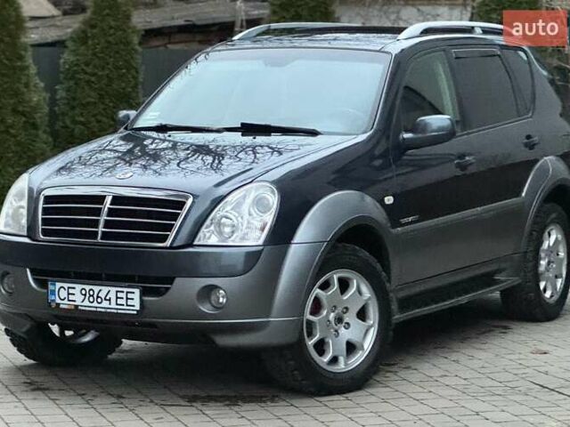 Серый Cанг Йонг Рекстон, объемом двигателя 2.7 л и пробегом 275 тыс. км за 6999 $, фото 1 на Automoto.ua