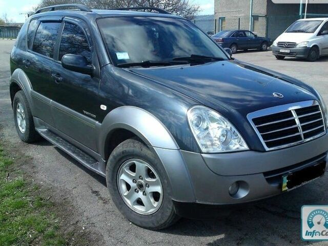 Сірий Cанг Йонг Rexton, об'ємом двигуна 2.7 л та пробігом 223 тис. км за 8500 $, фото 1 на Automoto.ua