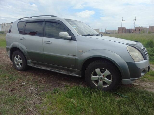 Серый Cанг Йонг Рекстон, объемом двигателя 2.7 л и пробегом 360 тыс. км за 6500 $, фото 1 на Automoto.ua