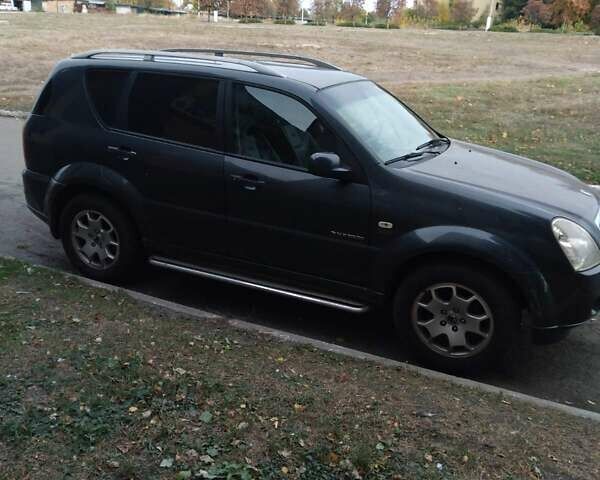 Сірий Cанг Йонг Rexton, об'ємом двигуна 2.7 л та пробігом 200 тис. км за 4500 $, фото 1 на Automoto.ua