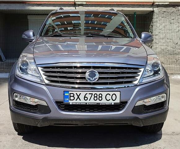 Сірий Cанг Йонг Rexton, об'ємом двигуна 2.7 л та пробігом 78 тис. км за 12500 $, фото 1 на Automoto.ua