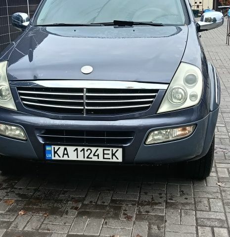 Синій Cанг Йонг Rexton, об'ємом двигуна 2.7 л та пробігом 230 тис. км за 5399 $, фото 1 на Automoto.ua