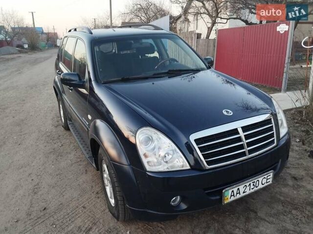 Синий Cанг Йонг Рекстон, объемом двигателя 2.7 л и пробегом 170 тыс. км за 7500 $, фото 1 на Automoto.ua