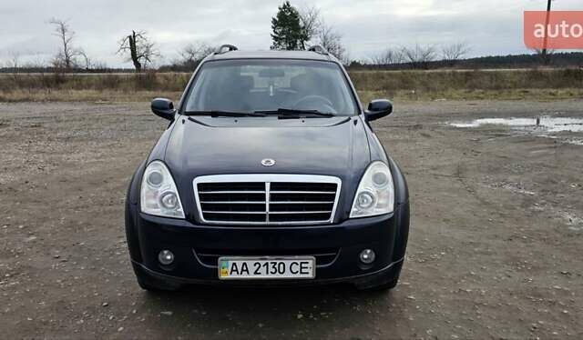 Синий Cанг Йонг Рекстон, объемом двигателя 2.7 л и пробегом 186 тыс. км за 7300 $, фото 1 на Automoto.ua