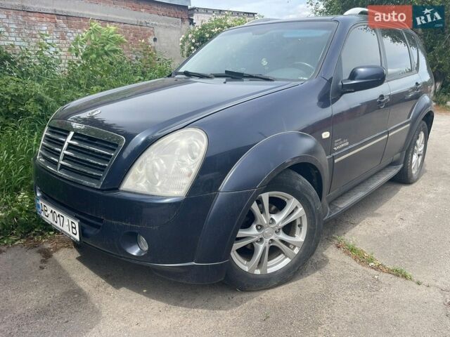 Синій Cанг Йонг Rexton, об'ємом двигуна 2.7 л та пробігом 238 тис. км за 5800 $, фото 1 на Automoto.ua
