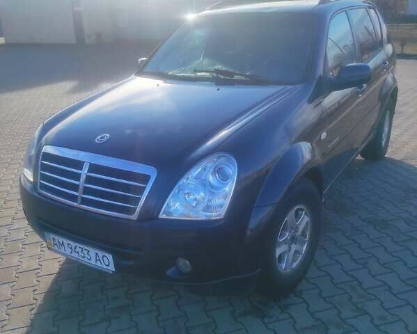 Синій Cанг Йонг Rexton, об'ємом двигуна 2.7 л та пробігом 250 тис. км за 7000 $, фото 1 на Automoto.ua