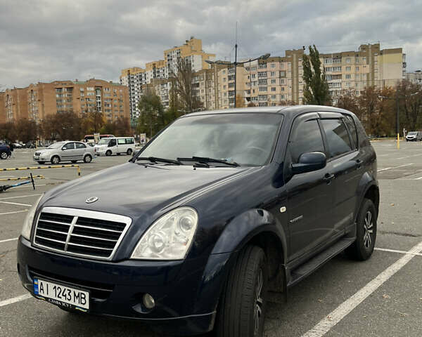 Синий Cанг Йонг Рекстон, объемом двигателя 2.7 л и пробегом 290 тыс. км за 6500 $, фото 1 на Automoto.ua