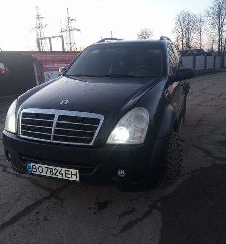 Синий Cанг Йонг Рекстон, объемом двигателя 2.7 л и пробегом 340 тыс. км за 5000 $, фото 1 на Automoto.ua