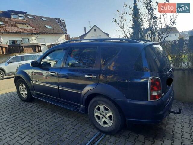 Синій Cанг Йонг Rexton, об'ємом двигуна 2.7 л та пробігом 371 тис. км за 7558 $, фото 1 на Automoto.ua