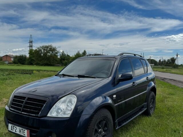 Синий Cанг Йонг Рекстон, объемом двигателя 2.7 л и пробегом 212 тыс. км за 3900 $, фото 1 на Automoto.ua