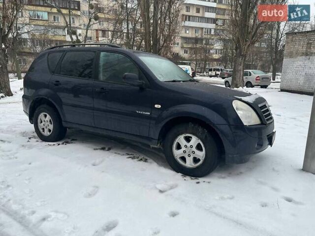 Синий Cанг Йонг Рекстон, объемом двигателя 2.7 л и пробегом 230 тыс. км за 6500 $, фото 1 на Automoto.ua