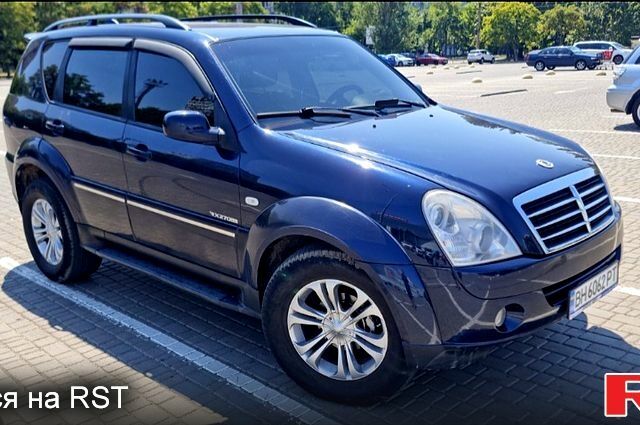 Синій Cанг Йонг Rexton, об'ємом двигуна 2.7 л та пробігом 210 тис. км за 7600 $, фото 1 на Automoto.ua