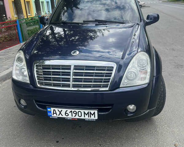 Синій Cанг Йонг Rexton, об'ємом двигуна 2.7 л та пробігом 225 тис. км за 9500 $, фото 1 на Automoto.ua