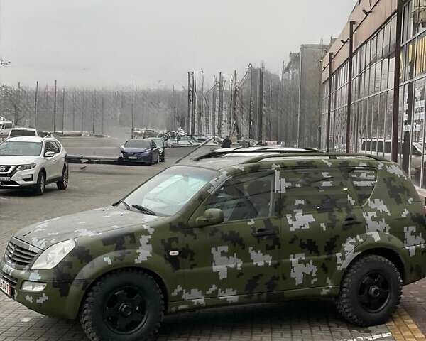 Зелений Cанг Йонг Rexton, об'ємом двигуна 2.7 л та пробігом 265 тис. км за 6000 $, фото 1 на Automoto.ua