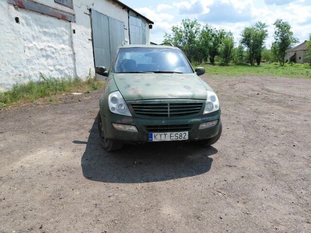 Cанг Йонг Rexton 2005 у Изюме на Automoto.ua Зелений Cанг Йонг Rexton, об'ємом двигуна 2.7 л та пробігом 280 тис. км за 2700 $, фото 1 на Automoto.ua