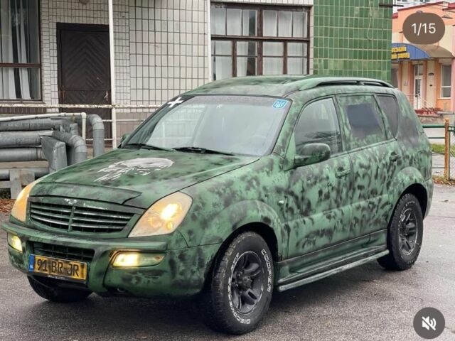 Зеленый Cанг Йонг Рекстон, объемом двигателя 0 л и пробегом 450 тыс. км за 3200 $, фото 1 на Automoto.ua