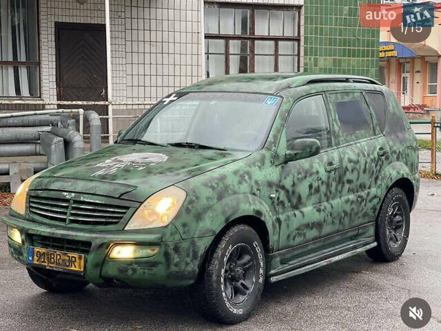 Cанг Йонг Rexton 2006 у Вінниці на Automoto.ua Зелений Cанг Йонг Rexton, об'ємом двигуна 2.7 л та пробігом 280 тис. км за 2950 $, фото 1 на Automoto.ua