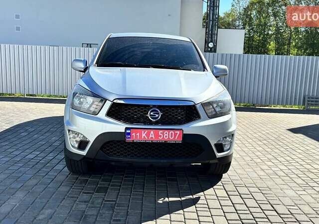 Серый Cанг Йонг Korando Sports, объемом двигателя 2 л и пробегом 126 тыс. км за 12500 $, фото 1 на Automoto.ua