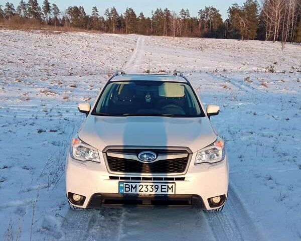 Белый Субару Форестер, объемом двигателя 2 л и пробегом 191 тыс. км за 14000 $, фото 1 на Automoto.ua