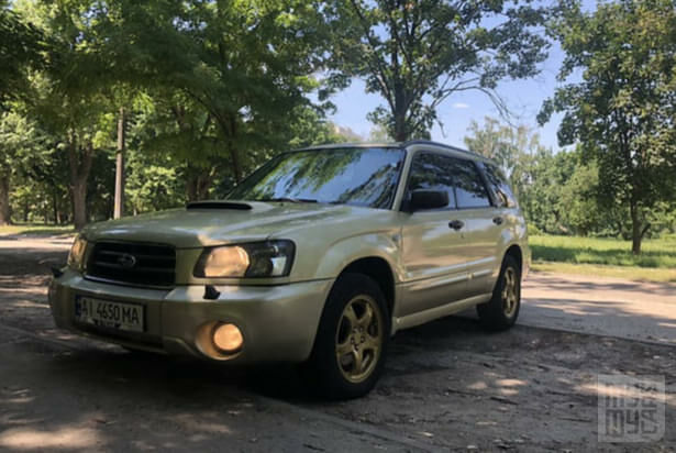 Бежевий Субару Forester, об'ємом двигуна 2 л та пробігом 271 тис. км за 5600 $, фото 1 на Automoto.ua