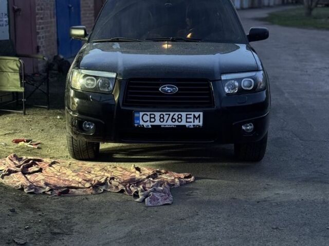 Чорний Субару Forester, об'ємом двигуна 2 л та пробігом 330 тис. км за 5300 $, фото 1 на Automoto.ua